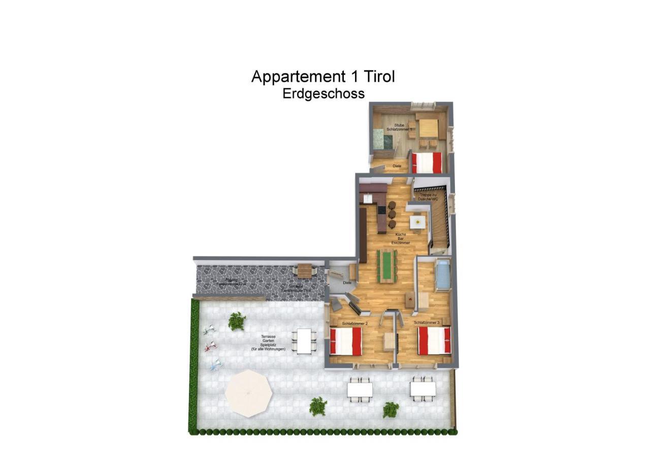 Angerer Alpine Suiten Und Familienappartements Tirol Reith im Alpbachtal Ngoại thất bức ảnh